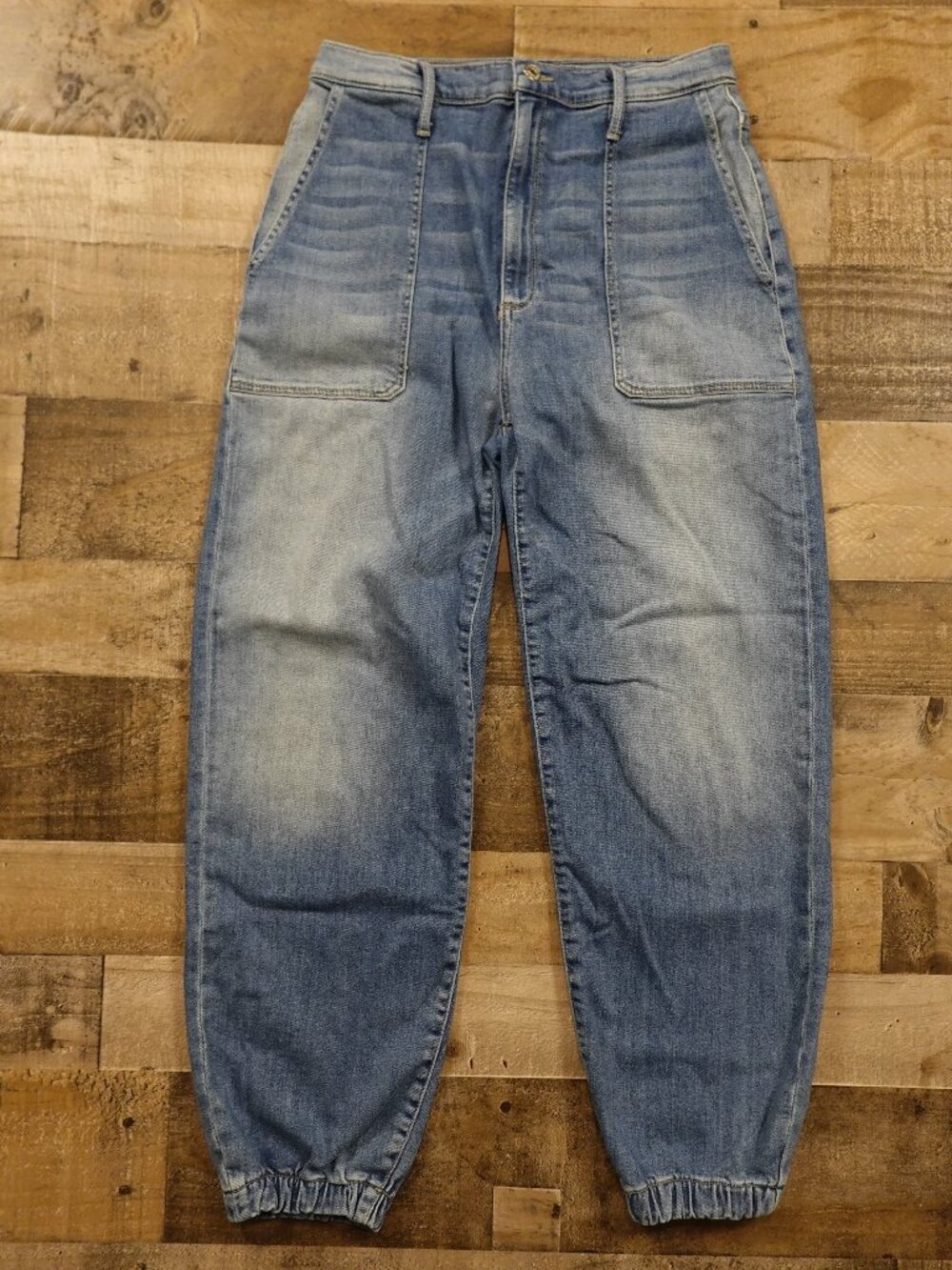 Black‎ Orchid Jogger Jeans Women’s 29 Blue Denim High Rise Tapered